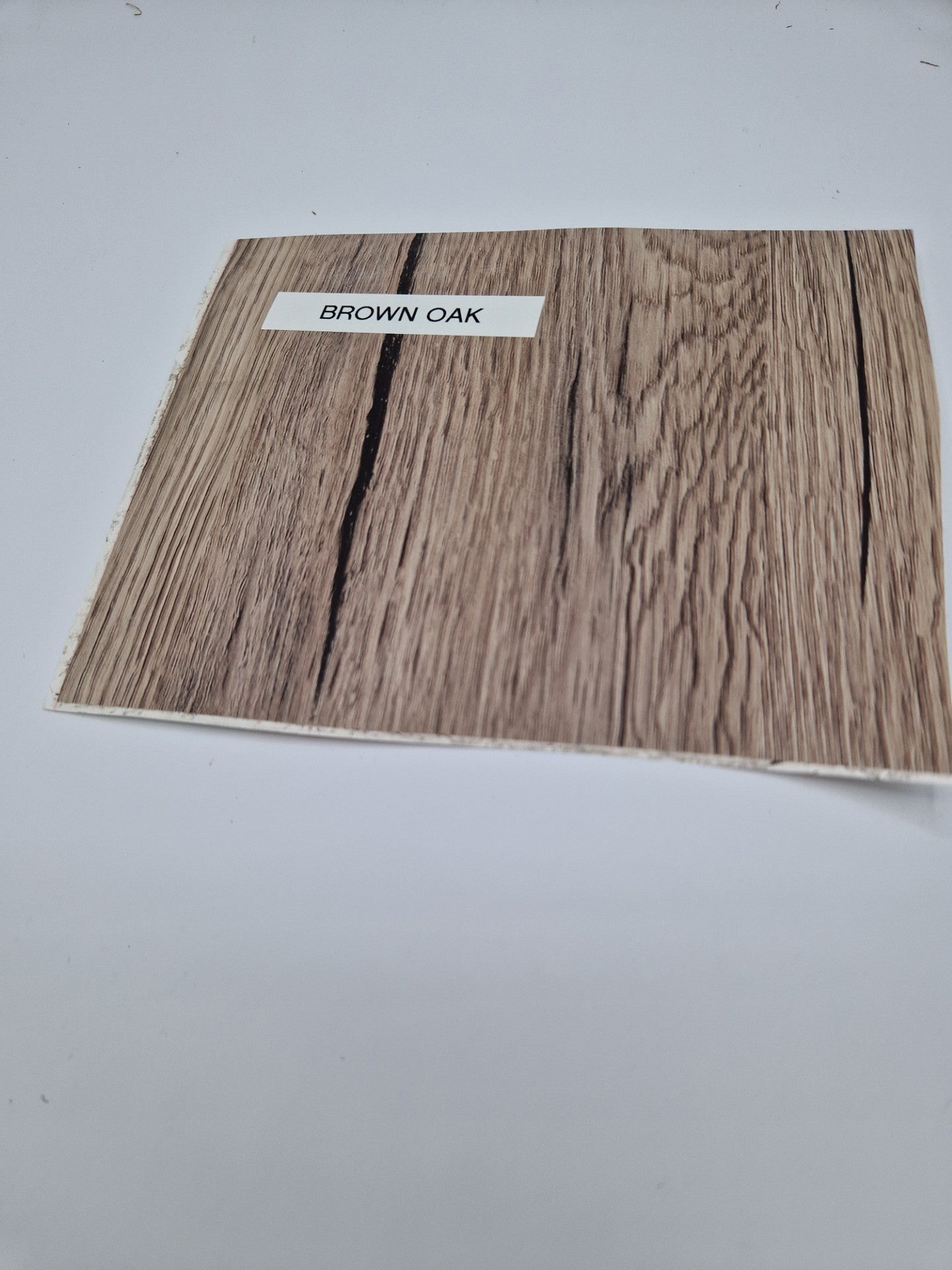 Brown Oak Wood Vinyl