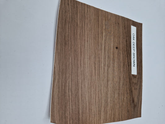 Oak Deep Brown Wood Vinyl