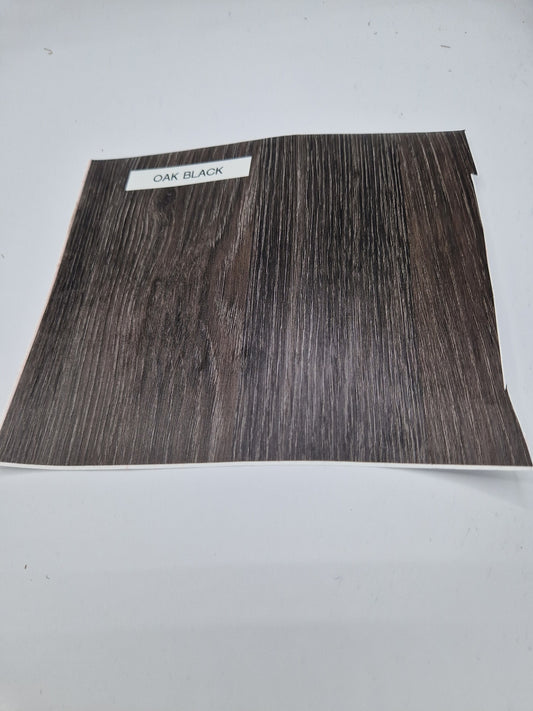 Oak Black Wood Vinyl